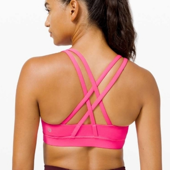 Lululemon Energy Bra - pink - Picture 1 of 4